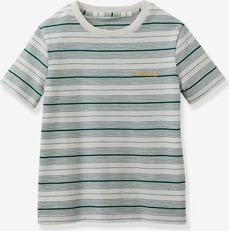 Cyrillus Jungen Ringelshirt CYRILLUS, Bio-Baumwolle grün