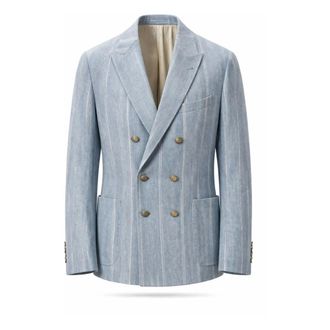 Eleventy Blazers, male, Blue, Size: L Soft Jacket