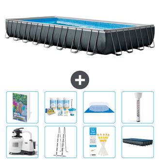 Intex Piscina Ultra Xtr Rectangular - 975x488x132 Cm - 9-piezas S574