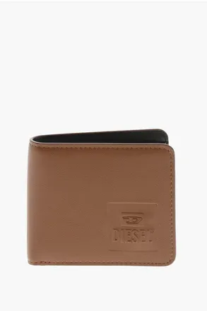 Diesel Vegan Leather Wallet with Embossed Logo size One Size