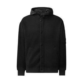 C.P. Company C.p. Company - Omkeerbaar vest van merinowolmix - Heren - Jassen - Zwart - Maat: S Wol