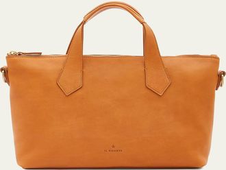 IL BISONTE Le Laudi Leather Top-Handle Bag