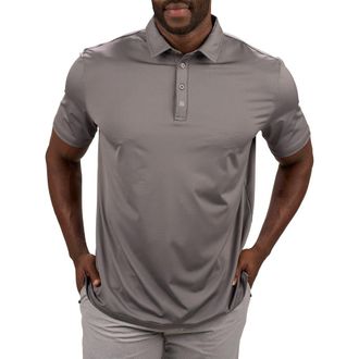 Black Clover Crockett Polo in Black Sand at Nordstrom, Size Medium