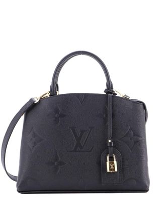 Louis Vuitton Petit Palais Handbag Monogram Empreinte Giant satchel - Zwart