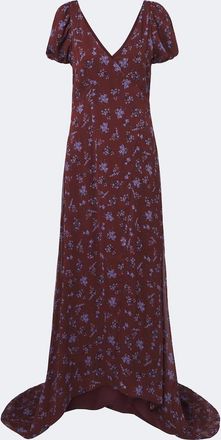 Markarian Sienna floral gown