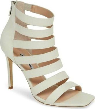 Charles by Charles David Womens Velma Leather Strappy Sandals In White