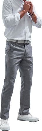 John Devin Chinohose »regular-fit, lange Oxford Hose« aus elastischer Baumwoll-Qualität