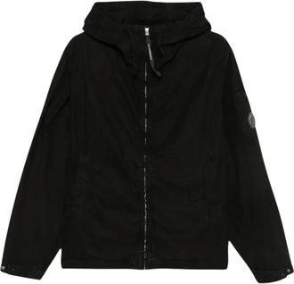 C.P. Company C.p. Company - Micro-Reps Hooded Jacket - Heren - Jassen - Zwart - Maat: XL Katoen