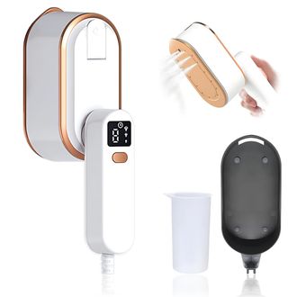 OEM Plancha De Vapor Port&aacute;til Heat Up Para Ropa, Con Rotaci&oacute;n De 180&deg;, 3 Modos De Vapor, Apta Para Uso En Seco Y H&uacute;medo, Ideal Para Viajes, Residencias De