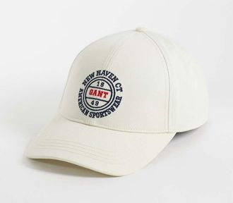 GANT cappellino grafico color crema-Neutro