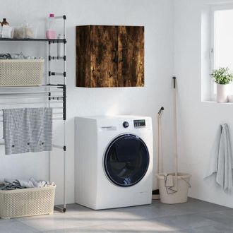 vidaXL Armadietto a Muro Rovere Fumo 60x31x60 cm in Legno Multistrato - Vidaxl