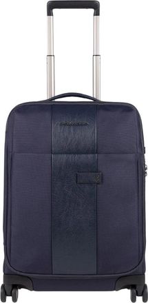 Piquadro 4 wheel cabin suitcase - unisex - Handbagage koffer - Blauw - ONE Size - Koffers