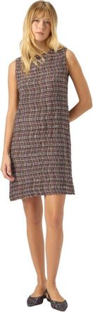 Missoni Mini Dress With Check Pattern in Pink & Brown at Nordstrom, Size 42 It