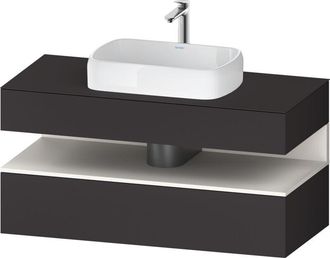 Duravit Duravit Qatego Consola Mueble Bajo Lavabo, 1 Extra&iacute;ble, 1 Caj&oacute;n