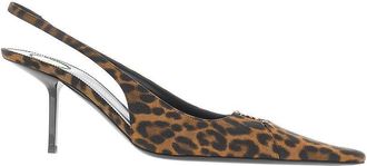 Saint Laurent Babylone Breteuil gros grain slingback Woman 38