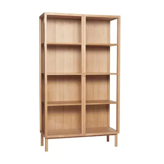 H&uuml;bsch Panorama Vitrine, large, Eiche