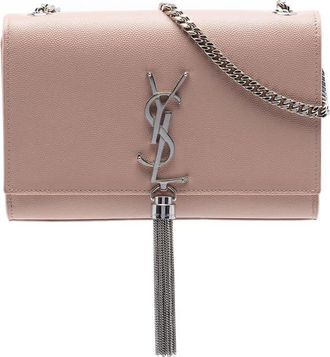Saint Laurent Pre-owned Saint Laurent Small Grain de Poudre Monogram Kate Tassel Crossbody Ladies YYFSUCUQLFBCLANL