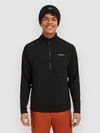 O'Neill FwcCruz Half-Zip Felpa in Pile nero