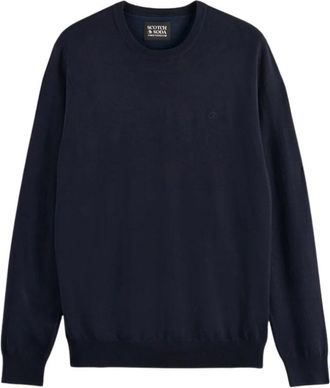 Scotch & Soda Heren, Truien, Blauw, Maat: 2XL Wol