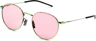 Italia Independent II 0305 149.016 Mens Sunglasses Green Size 50