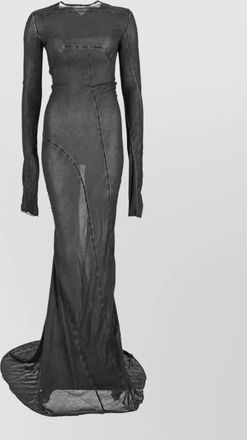 Rick Owens cotton maxi dress