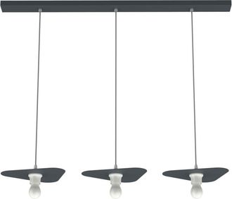 Lumicom Cloud L&aacute;mpara De Techo Lineal 3 Luces Monocolor Mate