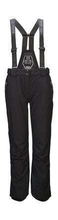 Killtec Skihose KILLTEC Laraka KG, Damen, Gr. 18, Kurzgr&ouml;ssen, schwarz, Obermaterial: 100% Polyester;Futter: 100% Polyester;F&uuml;llung: 100% Polyester, Hosen Ski