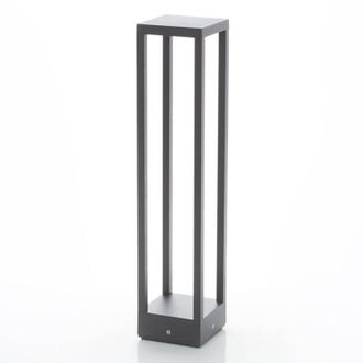 Lucande Lucande LED Carlota in Nero da Alluminio