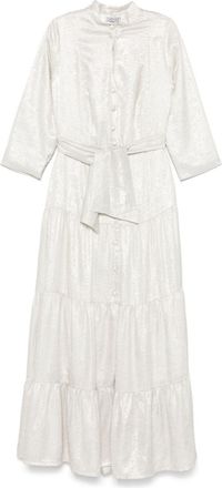 Baruni Salvia maxi dress - women - Rayon/Polyester/Rayon - M - White
