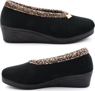 Generic Womens Rubber Sole Slippers Size 5 Ladies Rubber Sole Slippers Size 7 Wedge Womens Wedge Ladies Slip On Slipper Slip On Slipper Wedges Sizes 3-8 Black