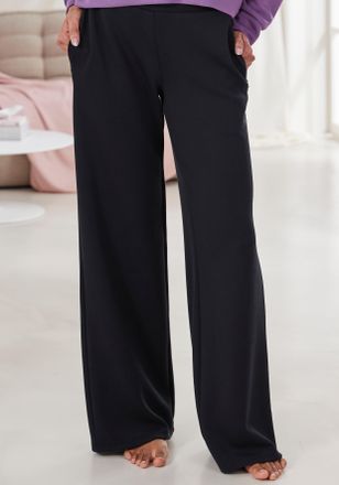 French Connection Loungehose FRENCH CONNECTION, Damen, Gr. 32/34, N-Gr, schwarz, Obermaterial: 55% Viskose (LENZING ECOVERO), 40% Polyester, 5% Elasthan. Taschenfutter: