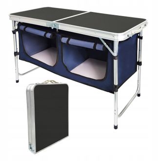 OEM Mesa De Camping Mesa De Tur&iacute;stica Plegable Ligera Y Resistente Estuche De Almacenamiento