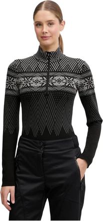Newland Lady Bodysuit - Dames - Sportshirts - Zwart - L - Leer - Fitness