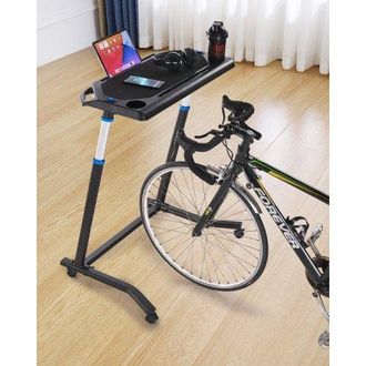 OEM Escritorio Para Bicicleta, Plegable, Multifuncional, Con Ruedas Bloqueables, Antideslizante, Para Entrenamiento De Bicicleta, Apto Para Ejercicios En 