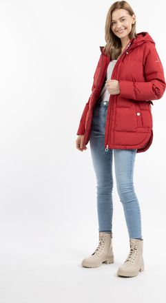 Dreimaster Dreimaster Winterjas met vulling Dames rood