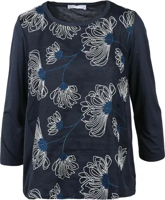 Whyci Gauzed T-shirt - Blue
