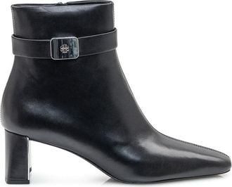 Tory Burch Black Leather Georgia Boots