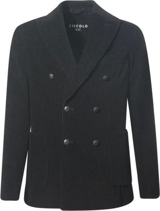 Circolo 1901 Giacca Doppiopetto - - Jackets - Uomo - Nero - L