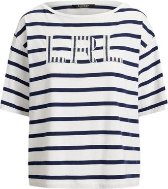 Ralph Lauren Vauden T-shirt met korte mouwen - Dames - T-shirts - Veelkleurig - XS - Katoen - Tops