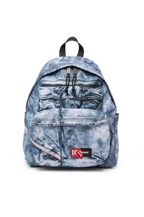 Diesel Backpack in trompe loeil denim - Backpacks - Unisex - Blue