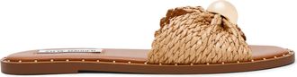 Steve Madden Dipsy-Cn Sandal NAT RAFFIA