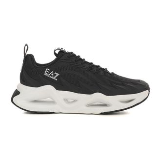 Emporio Armani Canvas sneaker - male - Emporio Armani EA7 - Sneakers - Black - 10 1/2 UK - Shoes