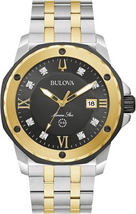 Bulova Marine Star Heren Multicolore Horloge 98D175