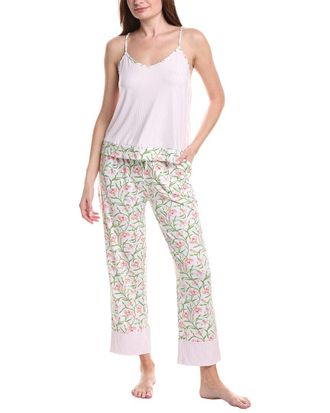 Vera Bradley 3Pc Cami, Short & Pant Pajama Set
