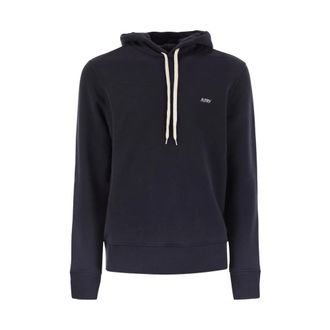 Autry Heren, Sweatshirts & Hoodies, Blauw, Maat: XL Katoen