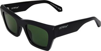 Off-white Off White Davie-zonnebril met vierkant montuur voor dames (Groen)