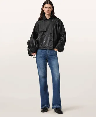 AllSaints Fable Mid Rise Bootcut Denim Jeans