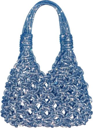 Hibourama Bags Jeans Vannifique Mini Compact Crystal Handbag