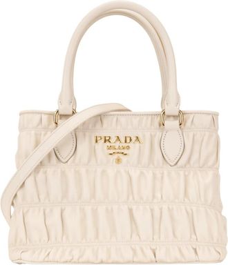 Prada Handbags - Dames - Handtassen - Wit - ONE Size - Leer - Tassen