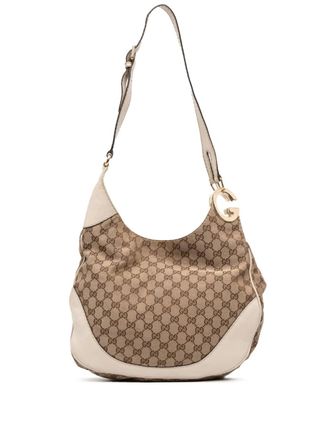 Gucci 2016-2025 GG Canvas Charlotte crossbody bag - women - Canvas/Leather - One Size - Brown